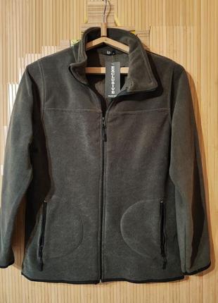 Мужская  флисовка хаки