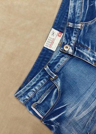 Базовые короткие джинсовые шорты house brand шортики на низкой посадке denim co джинсы в стиле zara bershka h&m stradivarius3 фото