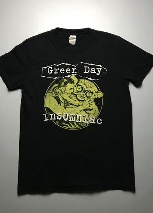 Футболка мерч рок green day insomniac band