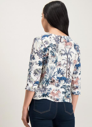 Женская рубашка блуза  летняя сафари винтаж tu2 фото