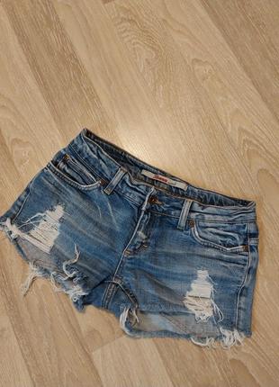 Короткие джинсовые шорты only1 фото