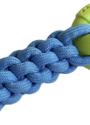 Іграшка кросфіт з м'ячем animall grizzzly 9543 24х10х6 см синьо-зелений (6914068019550)