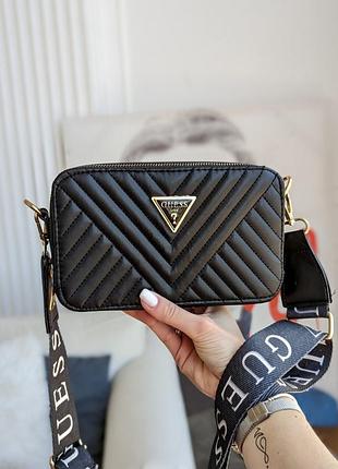 Сумочка guess кросс-боді м'яка стьогана  🔥