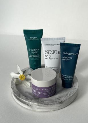 Набір для волосся olaplex, aveda, virtue, living prof