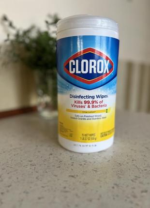 Серветки clorox