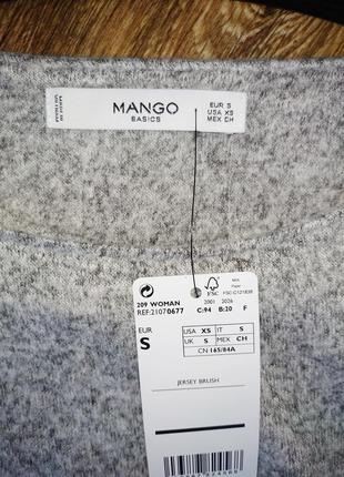 Свитер джемпер тепленький mango uk s6 фото