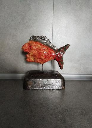 Авторська статуетка "рибка" кераміка10 фото