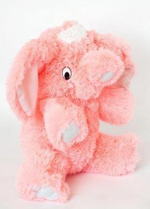Плюшевая игрушка алина слон 55 см розовый daymart