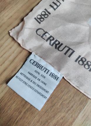 Cerruti 1881 шелковый платок гаврош шейный платок. италия