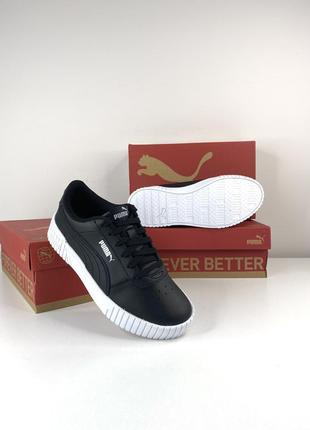 Жіночі шкіряні кеди puma Nitro carina 2.0, casual, оригінал, 37, 38, 395 фото