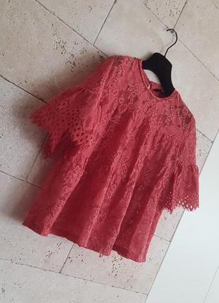 Ажурная блузка