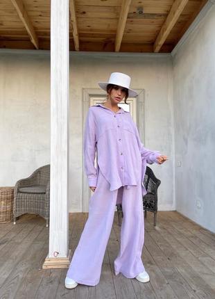 Літній бавовняний костюм