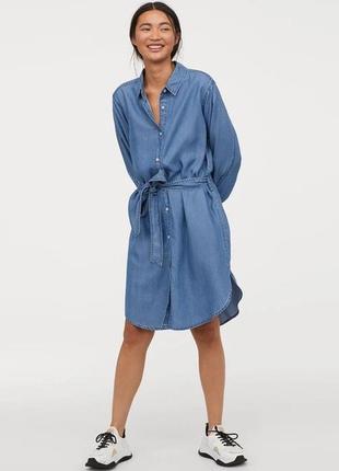 Новое платье рубашка h&m