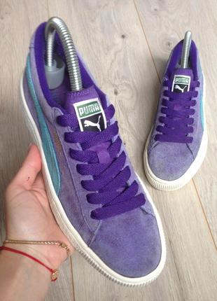 Кроссовки puma suede р. 372 фото