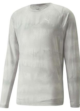 Лонгслів, кофта для тренувань puma studio long sleeve training graphic shirt