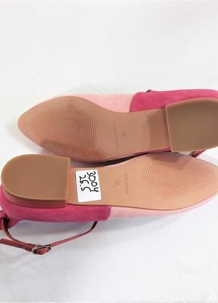 Эффектные замшевые испанские туфли от "mint&berry", р 399 фото