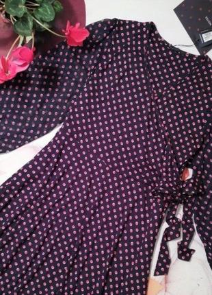 Батальна брендова сукня-туніка marks&spencer, віскоза, розмір 28/56, нова з етикеткою