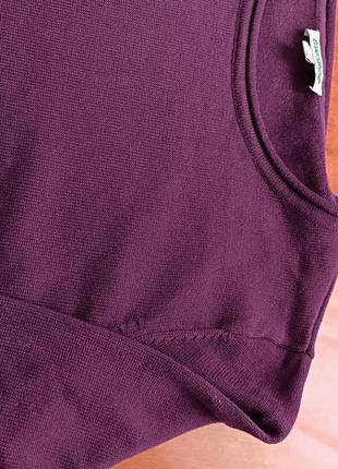 Хлопковый джемпер фиолетового цвета dw-shop , 40/427 фото