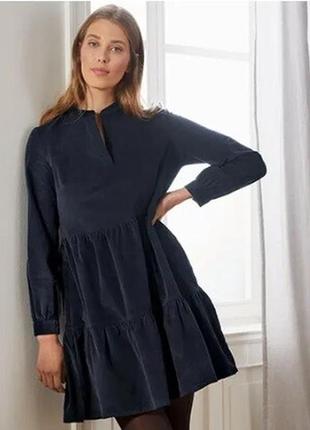 Вельветова сукня з високоякісної органічної бавовни від tchibo (німеччина) розмір 44 евро
