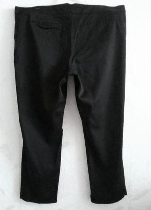 Укороченные штанишки зауженные к низу, 54-56, стрейч, хлопок, эластан, e-vie2 фото