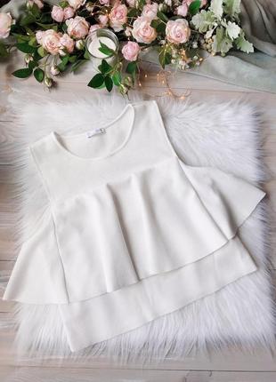Молочний топ zara