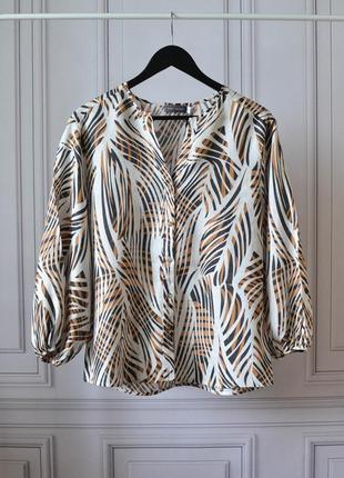 Льняная блузка mint velvet4 фото