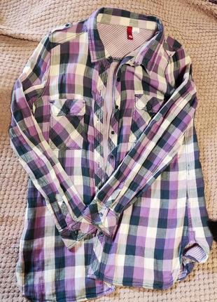 Сорочка в клітинку