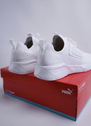 Белые кроссовки puma training retaliate оригинал новые3 фото