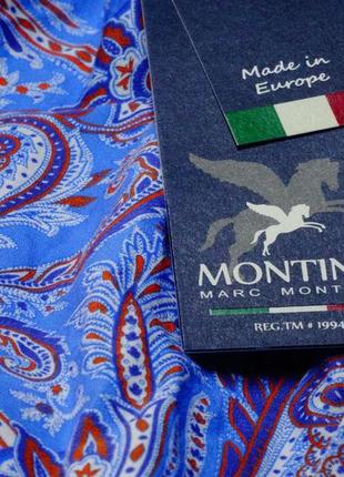 Рубашка marc montino (италия) fine twill размер м/39-4010 фото
