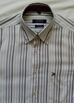 Рубашка marc montino (италия) fine twill размер м/39-404 фото