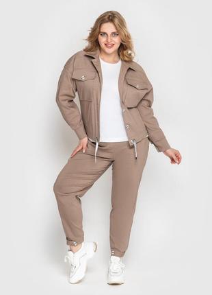 Костюм muar міріам 50 бежевий 0377