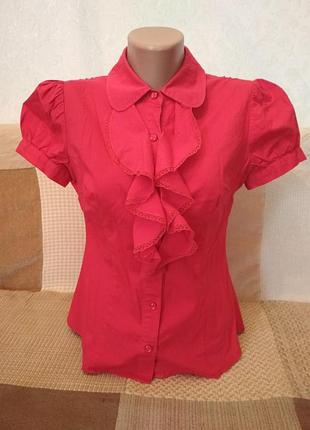 Блуза червона м
