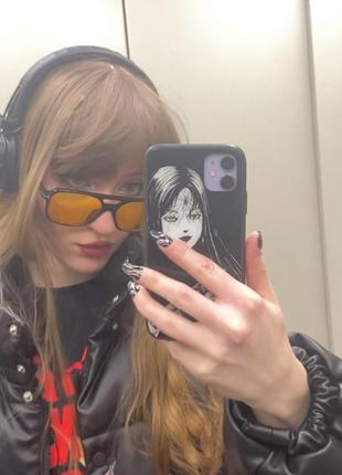 Окуляри очки uv400 іміджеві жовті "том форд" стильні модні нові