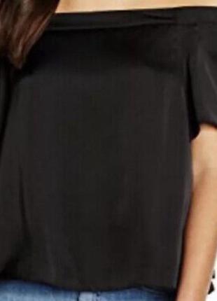 Сатинова блуза -топ1 фото