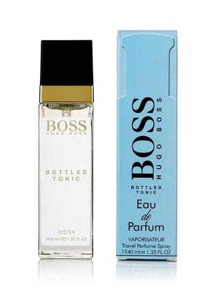 Чоловічий міні-парфум hugo boss bottled tonic ( 40 мл)