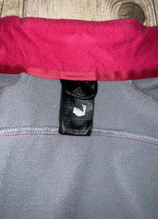 Спортивна оригінальна термо куртка, софтшелл adidas6 фото