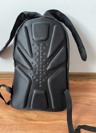 Рюкзак чорний міський наплічник для навчання2 фото