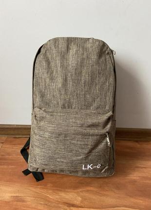 Рюкзак чорний міський наплічник для навчання5 фото