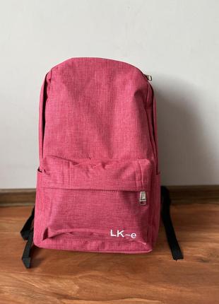 Рюкзак чорний міський наплічник для навчання10 фото