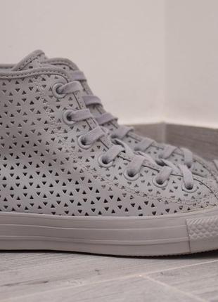 Кожаные кеды converse chuck taylor leather. оригинал. 38-39 р./25 см.4 фото