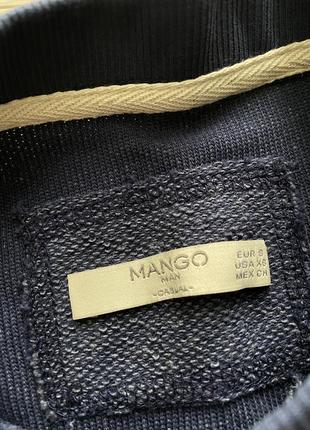 Синий свитшот mango man4 фото