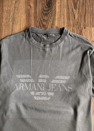 Классная футболка от armani jeans4 фото