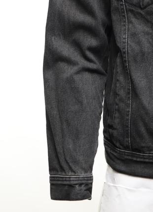 Чоловіча джинсовка куртка zara man оригінал |l|4 фото