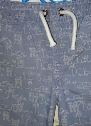 Нарядний набір для хлопчика 4-5 років 110 : джинсова сорочка і бавовняні шорти6 фото