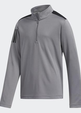 Кофта с ультрафиолетовой защитой для гольфа adidas three stripe half zip pullover fi87055 фото