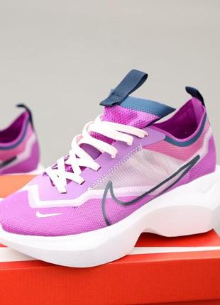 Женские, летние, спортивные кроссовки nike vista violet