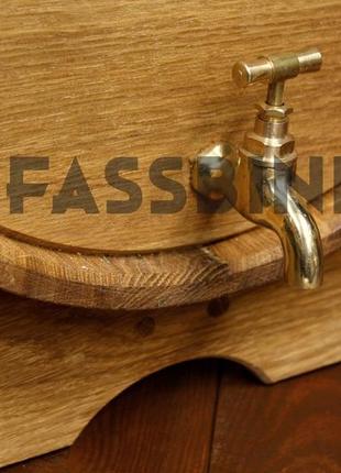 Жбан дубовый (бочка) для напитков fassbinder™ 30 литров 7trav5 фото