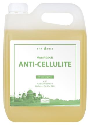 Профессиональное массажное масло «anti-cellulite» 3000 ml, 7trav1 фото