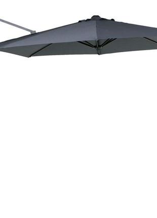 Пляжный и садовый зонт подвесной от солнца 300 см чорний , 7trav