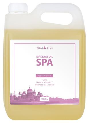 Профессиональное массажное масло «spa» 3000 ml, 7trav